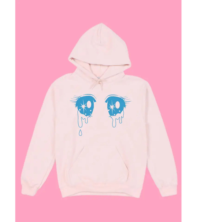 Namida Eyes Pink Hoodie