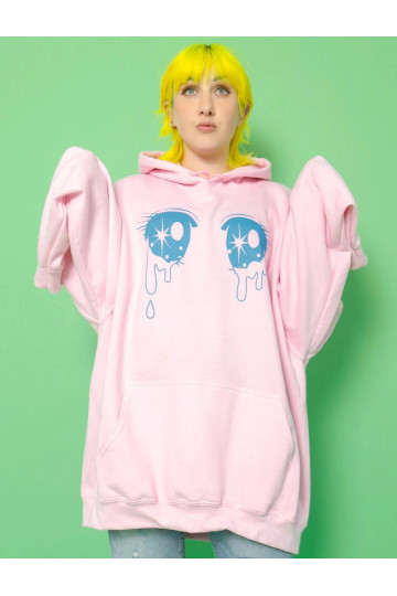 Sweat-Shirt Namida Eyes Rose