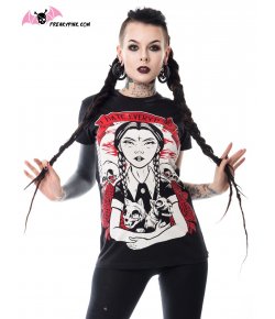 T-shirt Mercredi Addams I Hate Everything