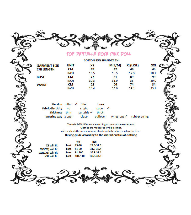 Sexy Pink Doll Bow Top