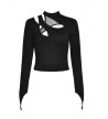 Punk Rock Sexy Hollow Out Top