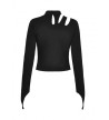 Punk Rock Sexy Hollow Out Top