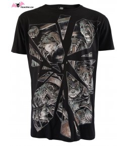 T-shirt Hommes Horror Mirror