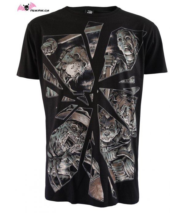 T-shirt Homme Horror Mirror