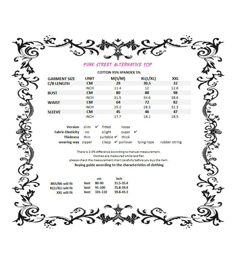 Punk Street Alternative Top