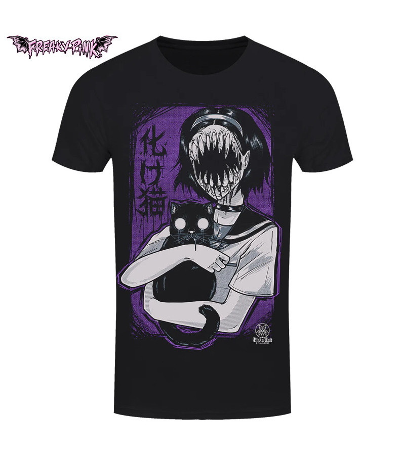 Black Cat Bakeneko T-shirt