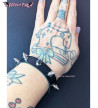 Bracelet A Piques Noir