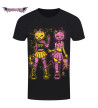 T-shirt Kawaii Grunge Double Trouble Cosmic Boop - Freaky Pink