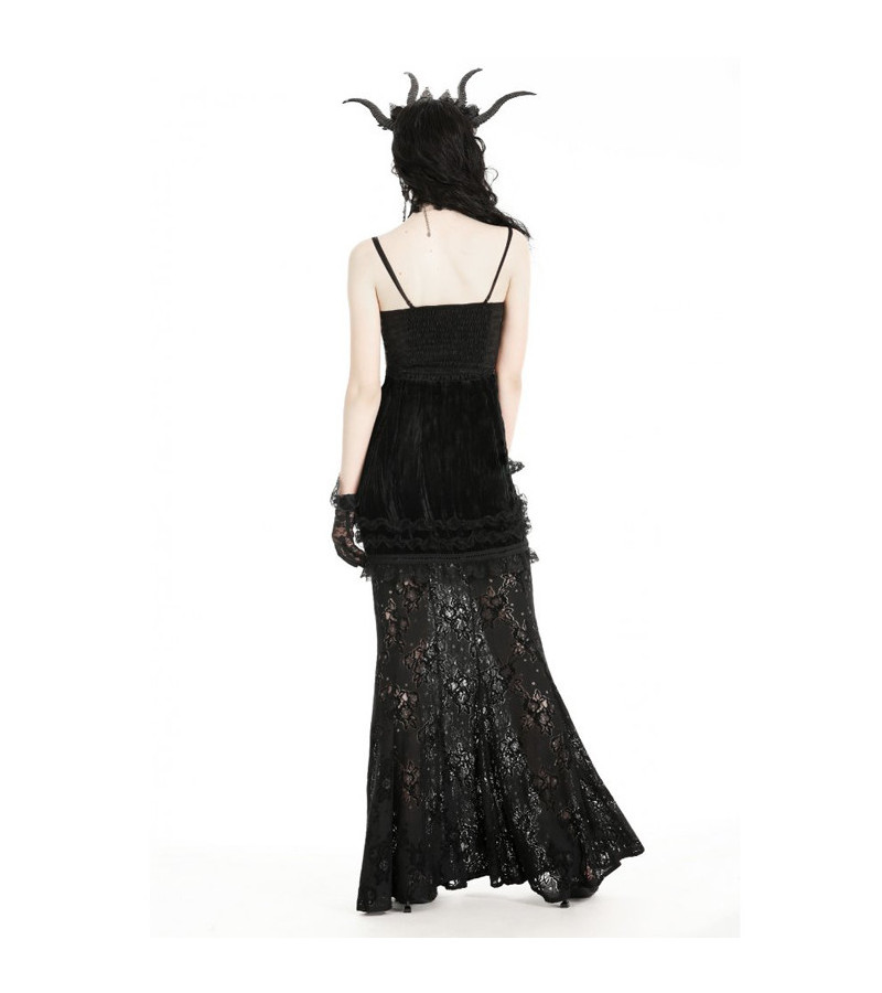 Corset Gothique Noir Transparent