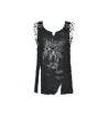 Grunge Distressed Graphic Tank Top