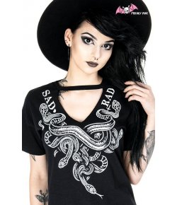 T-shirt Serpents Sad and Rad