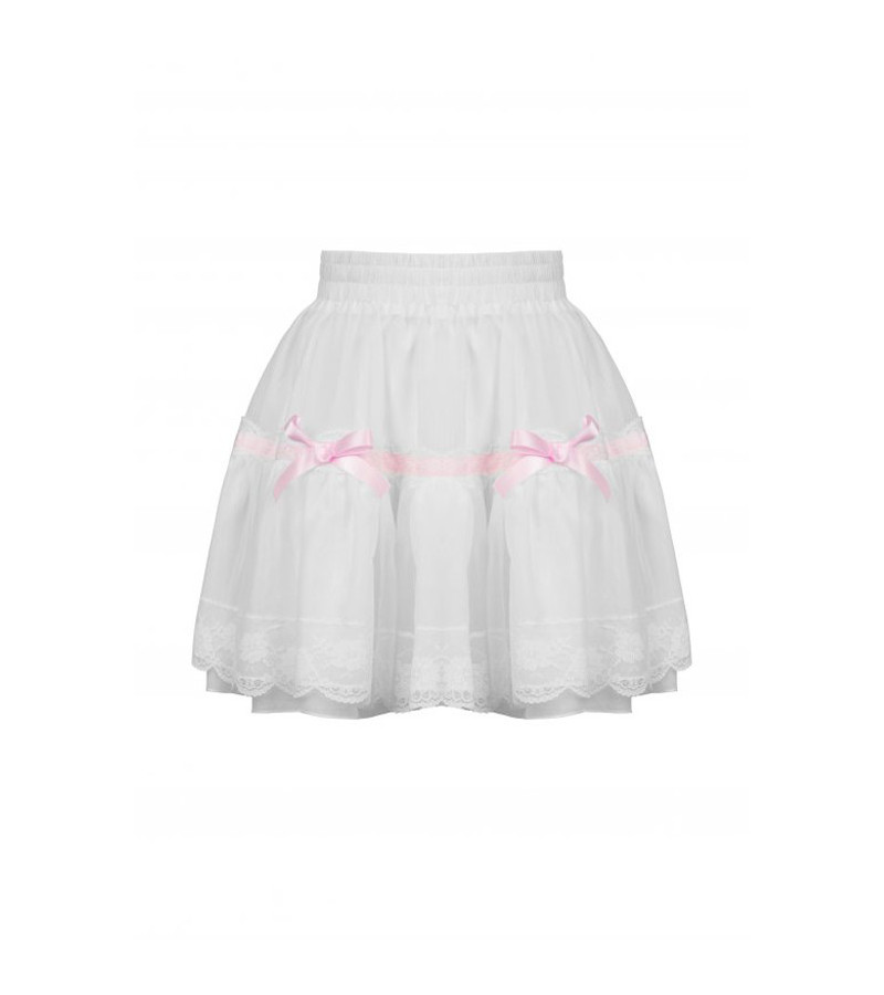 White Dolly Frilly Mini Petticoat