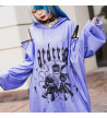 Moon Bunny Dolls Purple Hoodie ACDC RAG