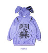 Moon Bunny Dolls Purple Hoodie ACDC RAG