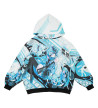Hatsune Miku Black And Mint Blue Hoodie ACDC RAG