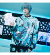 Hatsune Miku Hoodie Bleu Noir ACDC RAG