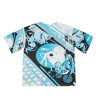 T-shirt Hatsune Miku Bleu Et Noir ACDC RAG