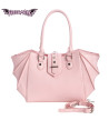 Pastel Pink Bat Wings Handbag