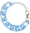 ACDC RAG Pastel Blue Clear Chain Bracelet