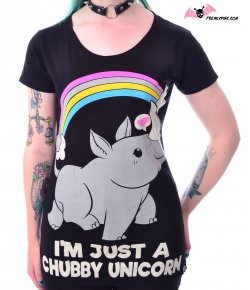 T-shirt Chubby Unicorn
