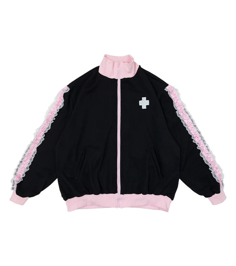Healing Heart Black Pink Jacket ACDC RAG