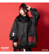 Dark Gloomy Black Red Mesh Jacket ACDC RAG