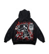 Dark Gloomy Black Red Mesh Jacket ACDC RAG