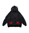Dark Gloomy Black Red Mesh Jacket ACDC RAG