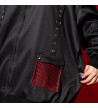 Dark Gloomy Black Red Mesh Jacket ACDC RAG