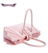 Pastel Pink Bat Wings Handbag