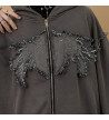 Cryptid Corpse Zip Hoodie Dark Gray ACDC RAG