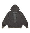 Cryptid Corpse Zip Hoodie Gris ACDC RAG