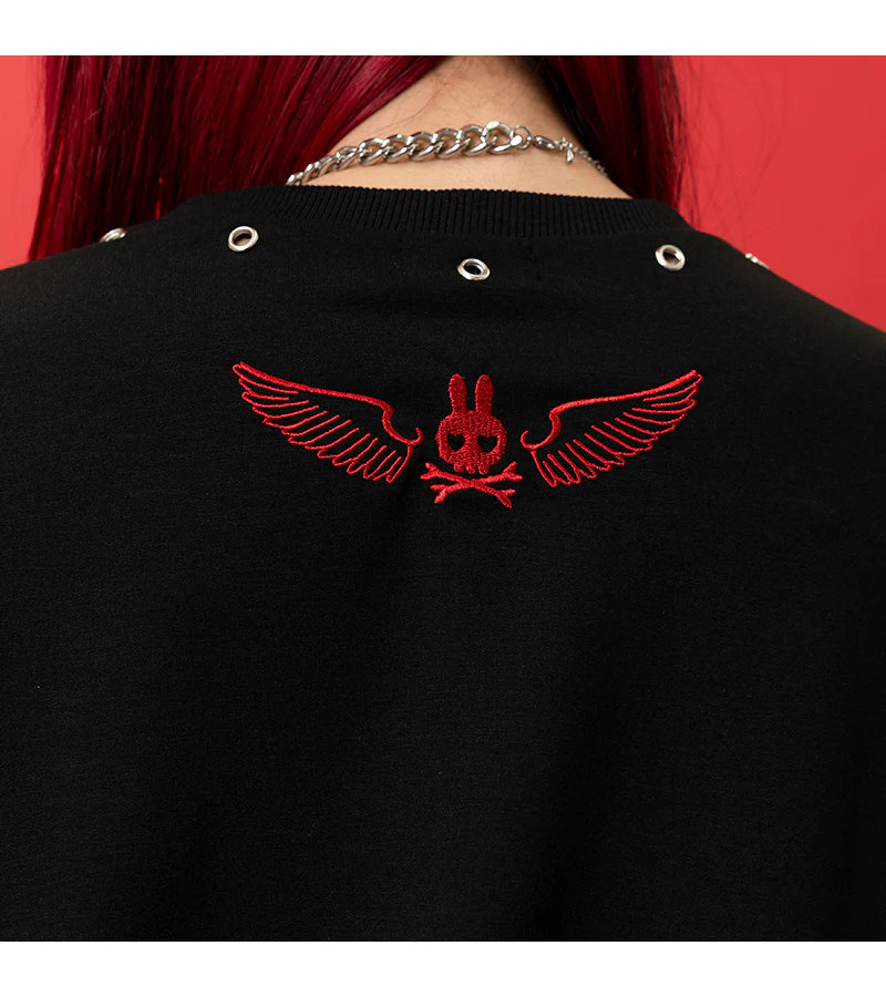 Top Punky Bunny Rouge ACDC RAG