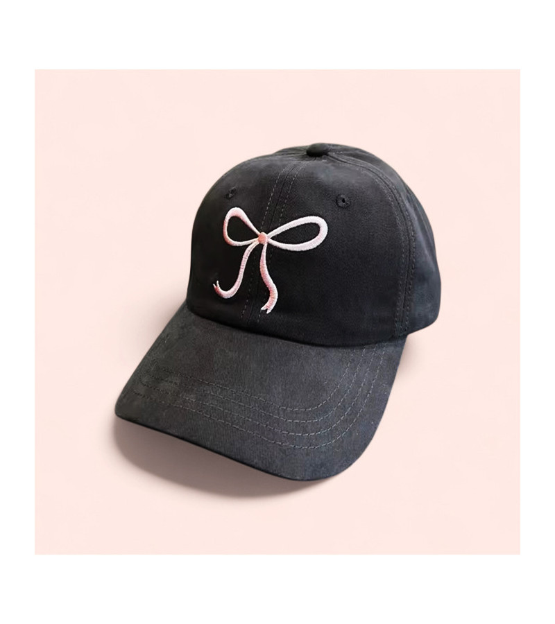 Casquette Noeud Rose