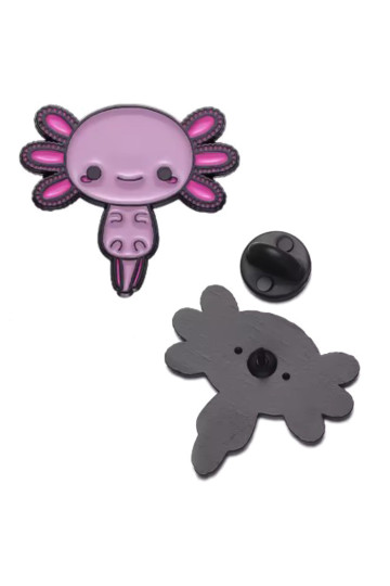 Pink Axolotl Pin