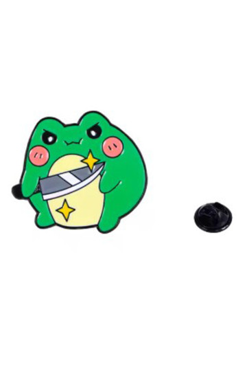 Pins Grenouille Couteau