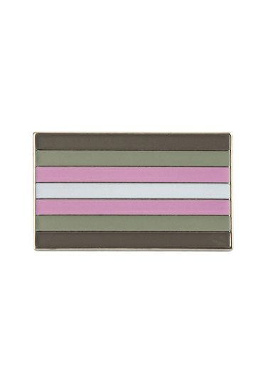 Demigirl Flag Pin
