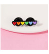 Pins Petits Coeurs Arc En Ciel