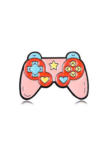 Kawaii Pink Controller Pin