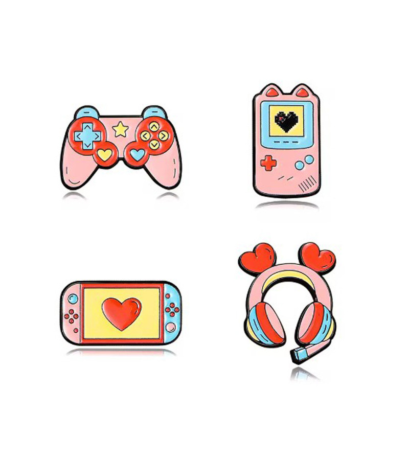 Kawaii Pink Game Pin