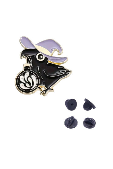 Black Sorcerer Crow  Pin