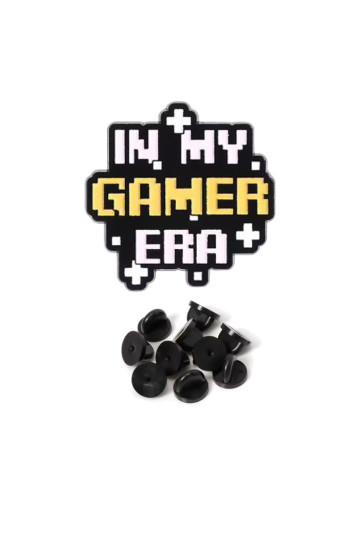 "I'm in my gamer era" pin