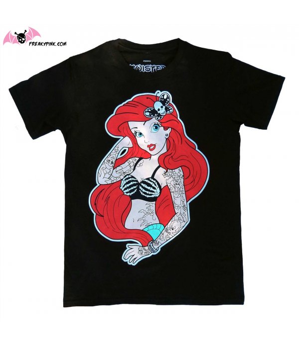 T-shirt Ariel Tatouée