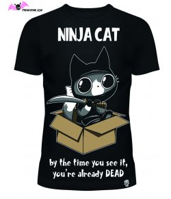 T-shirt Ninja Cat