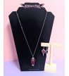 Collier Cercueil Rouge Freaky Pink