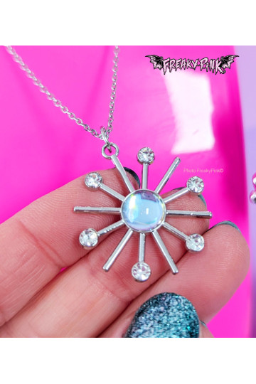 Collier Soleil Atomic Bleu Freaky Pink