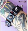 Bracelet Punk Anneaux Piques