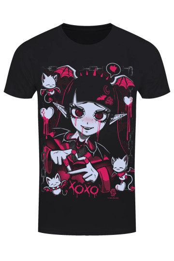T-shirt Vampire Bite Me Cosmic Boop