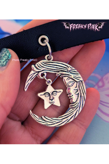 Choker Lune Etoile
