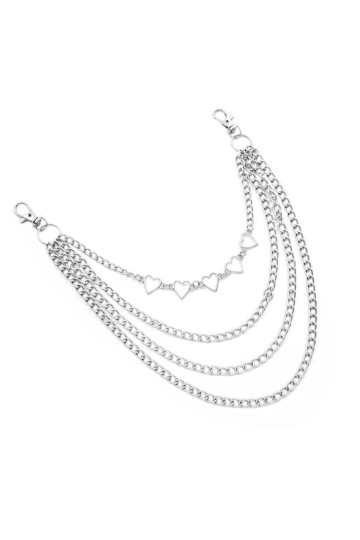 Heart Chain - Freaky Pink